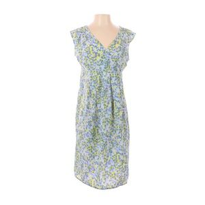 Gap maternity sleeveless v-neck floral maternity dress, size maternity XS